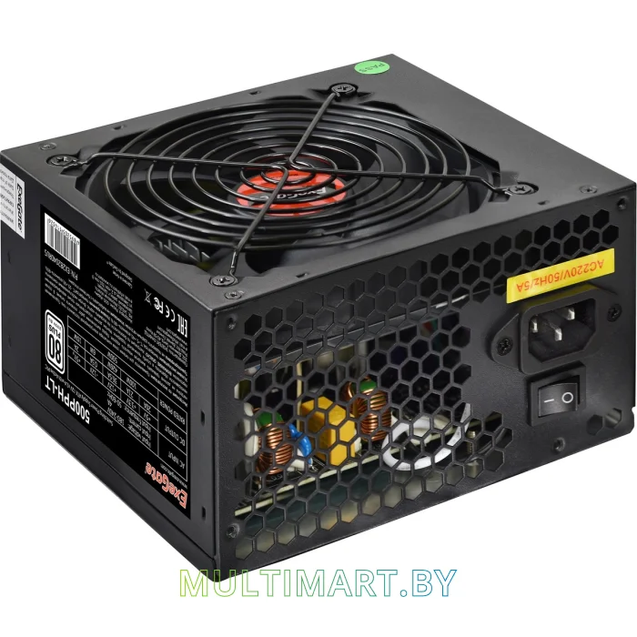Блок питания ExeGate 500PPH-LT 80 Plus 500W (EX282040RUS)